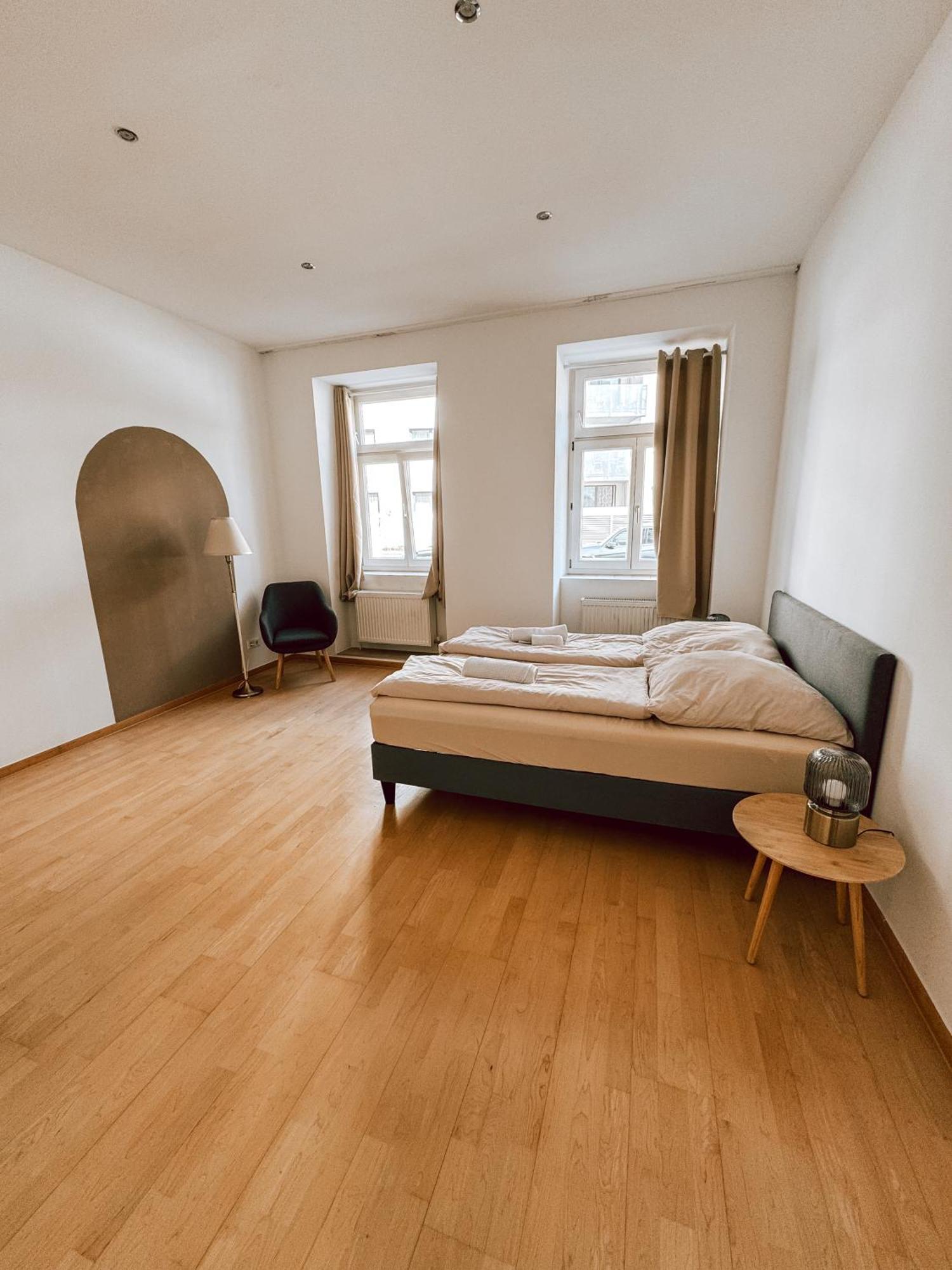 Zentrales Apartment Naehe Schoenbrunn - 5 Pers Wien Exterior foto